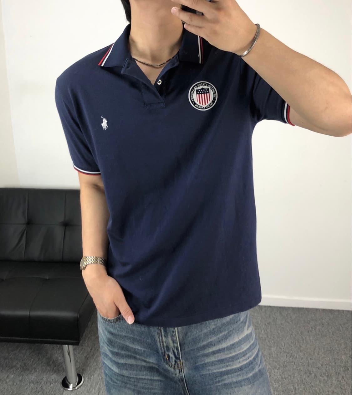 폴로 정품 치프키프 usa pk 티 네이비 상품이미지1