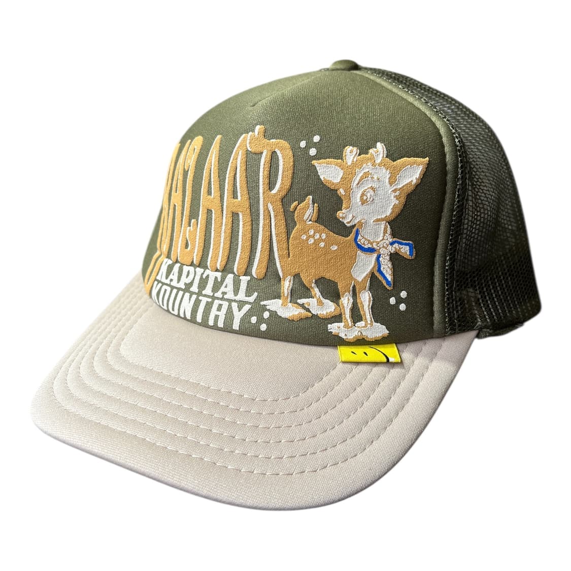 캐피탈 바자르 카키 모자 트러커캡 캡 볼캡 스냅백 매쉬캡 오사카 한정  상품이미지1