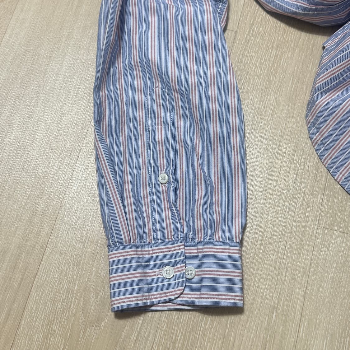 3(105) 비트앤사일런스 릴렉스핏 셔츠 블루 상품이미지7