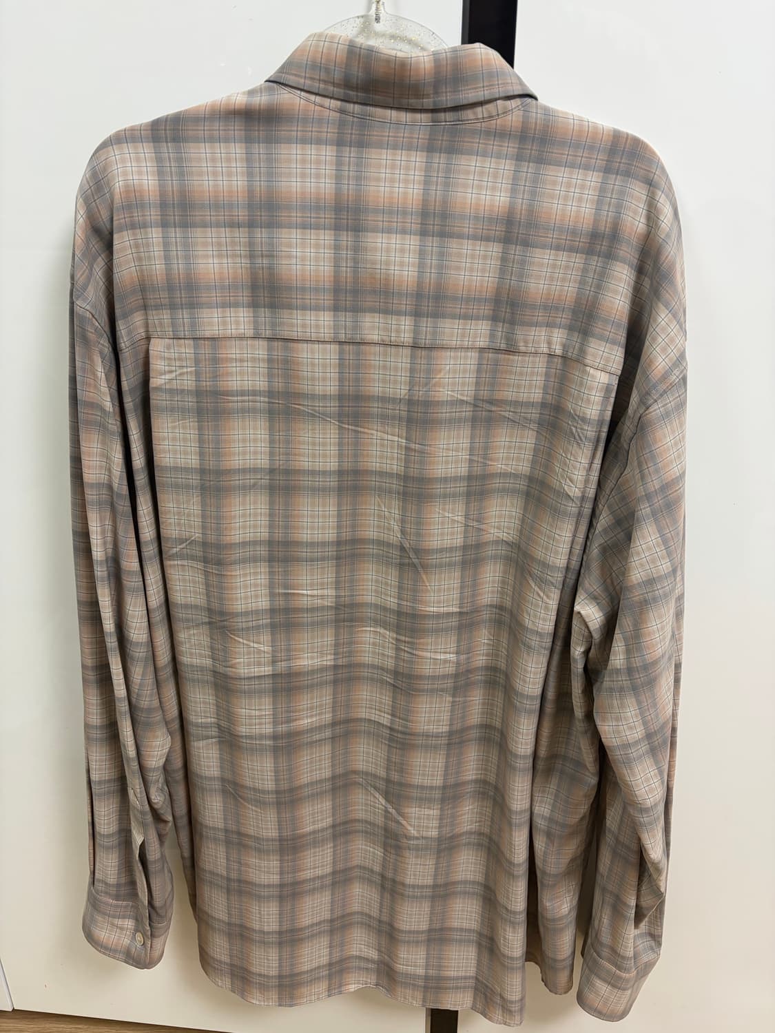 [5]AURALEE 체크 셔츠 22aw 상품이미지4