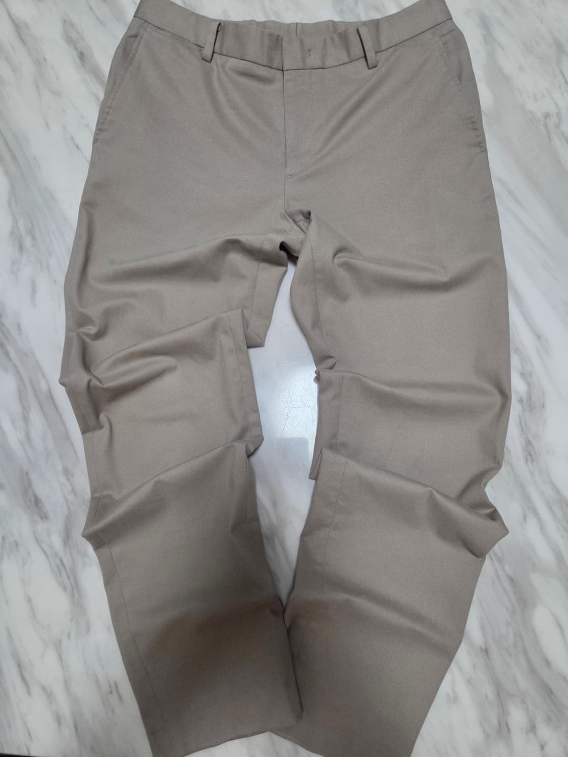 솔리드옴므 베이지 슬랙스 상품이미지1