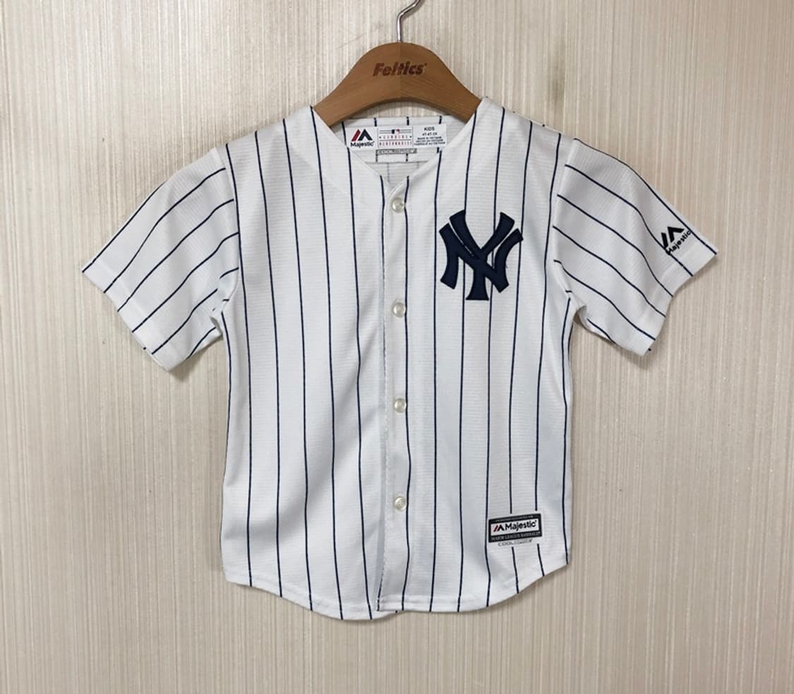MLB 마제스틱 뉴욕양키스 홈유니폼/져지 4T(키즈) 상품이미지1