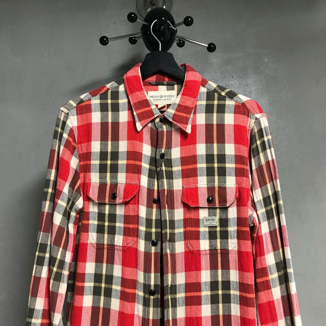 폴로 데님앤서플라이 체크 셔츠 S 상품이미지2