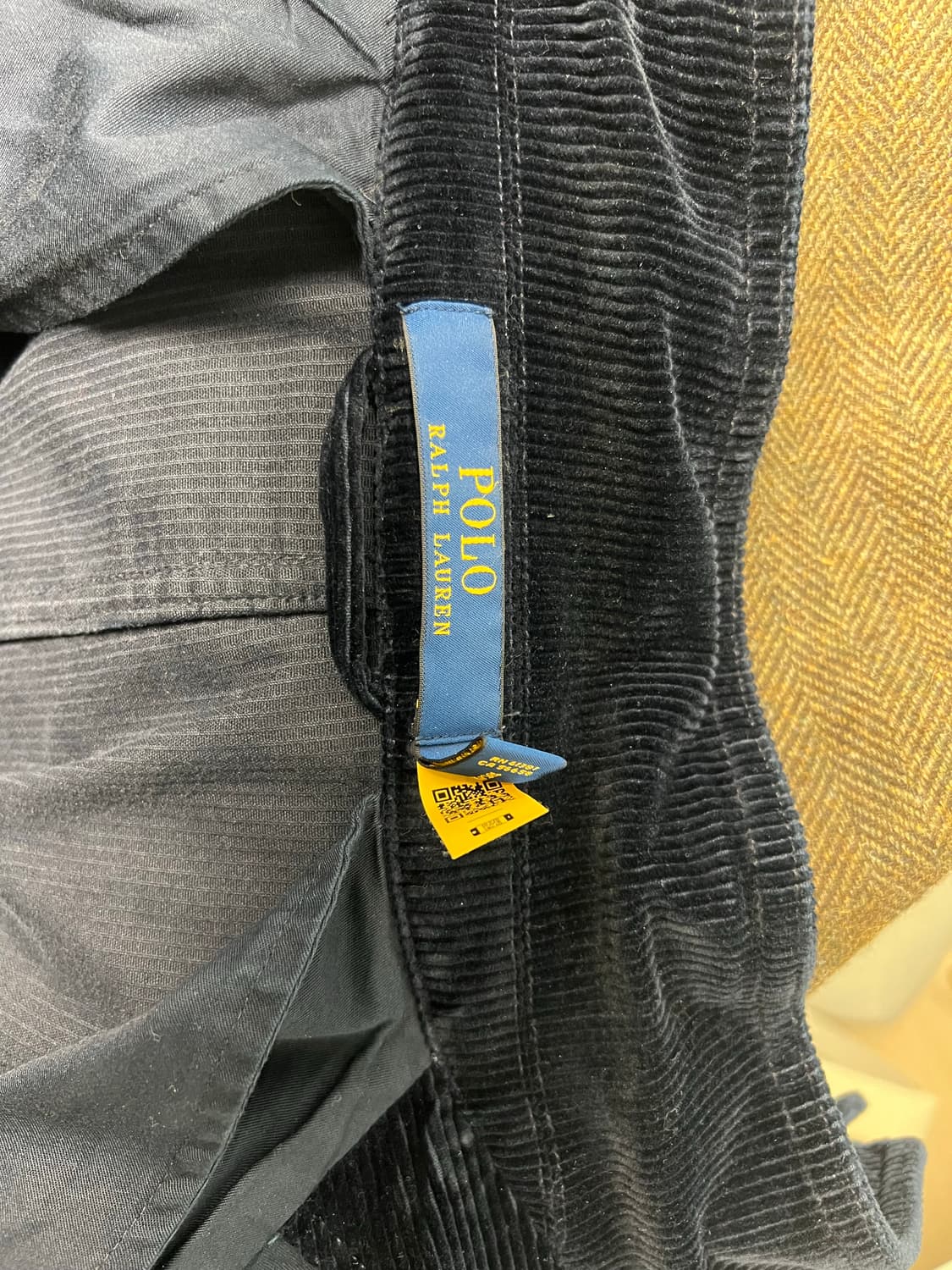 폴로 네이비 코듀로이 3버튼 스포츠자켓 48L XXL 상품이미지7