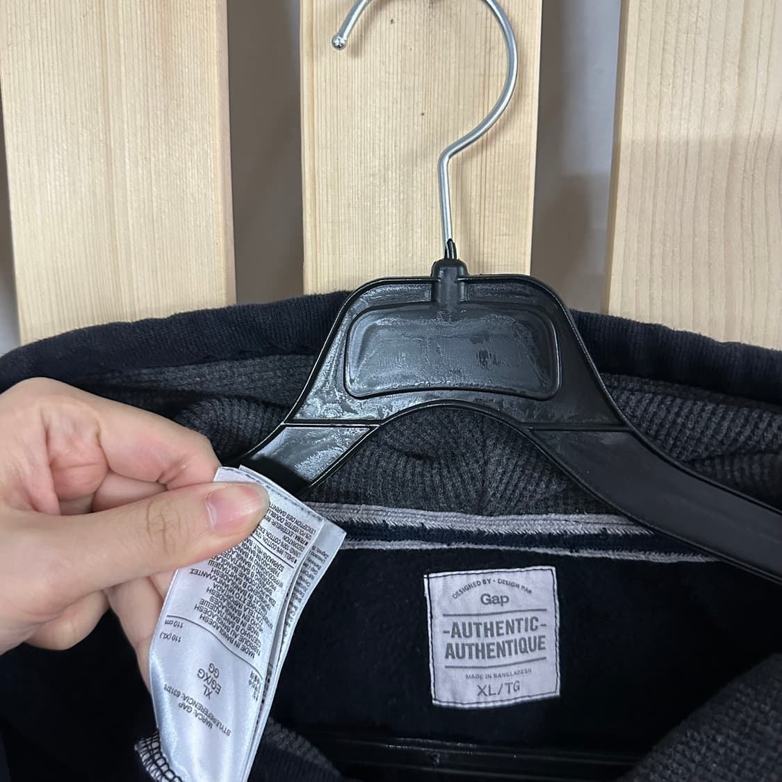 (XL) GAP 갭 네이비 후드티 상품이미지4