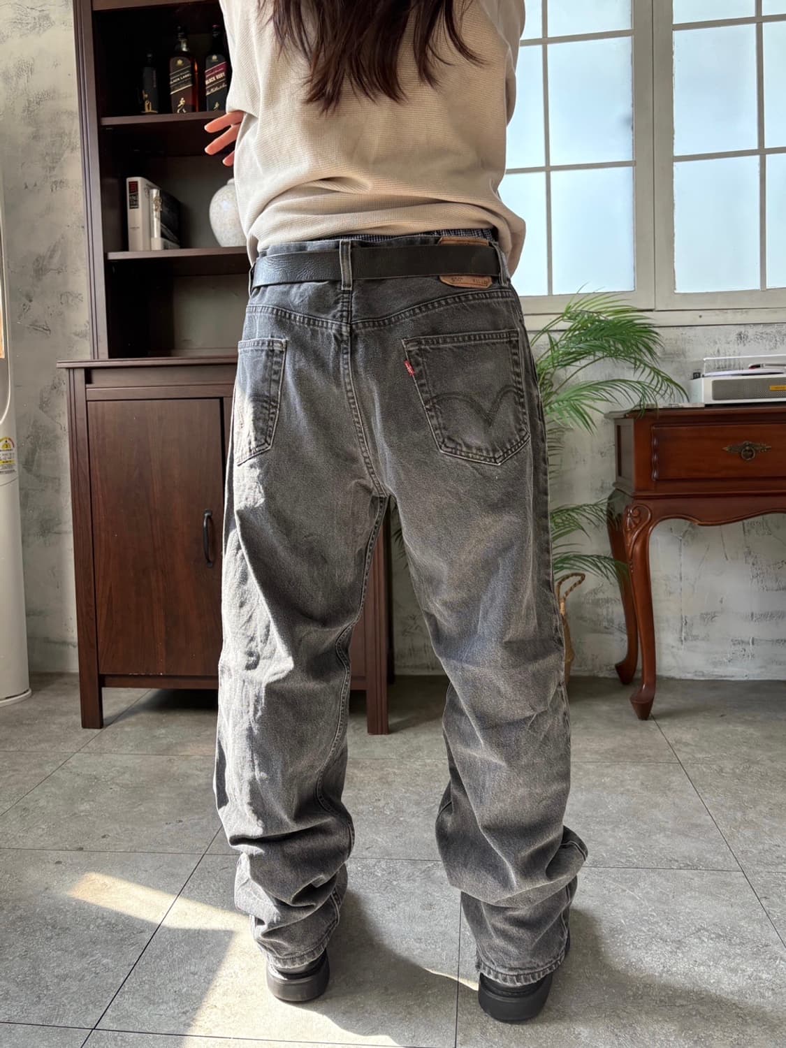 리바이스 00's 550 흑청 상품이미지2