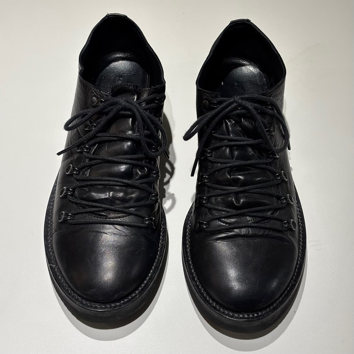 4) 요지 야마모토 24-25AW 홀스 그레인 하이킹 더비 상품이미지2