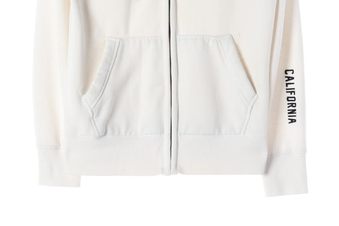 후아유 캘리포니아 아치로고 기모 후드집업 XS 상품이미지4