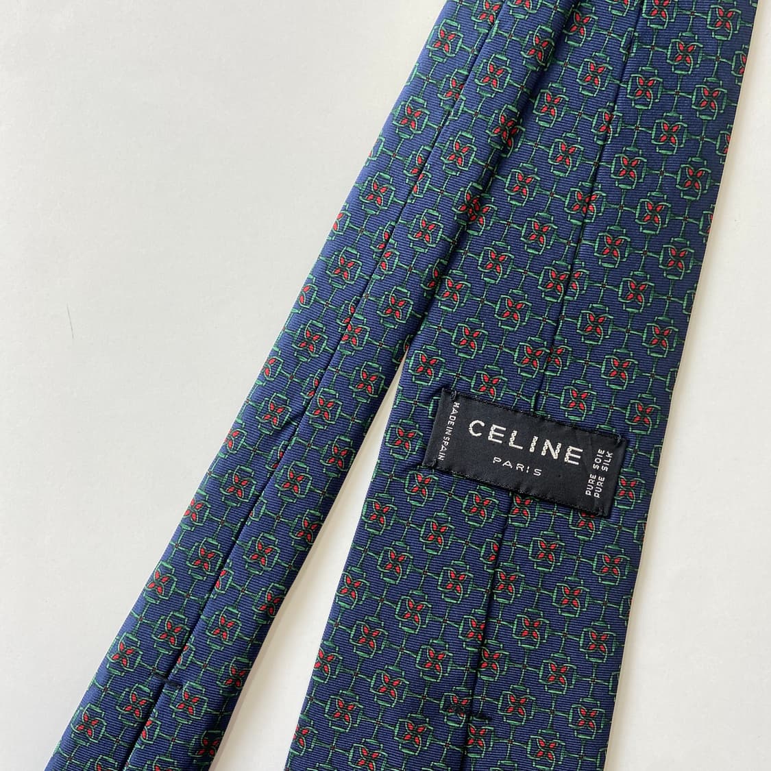 셀린느(celine) 심플로고 정품 명품넥타이 8.6cm 상품이미지5