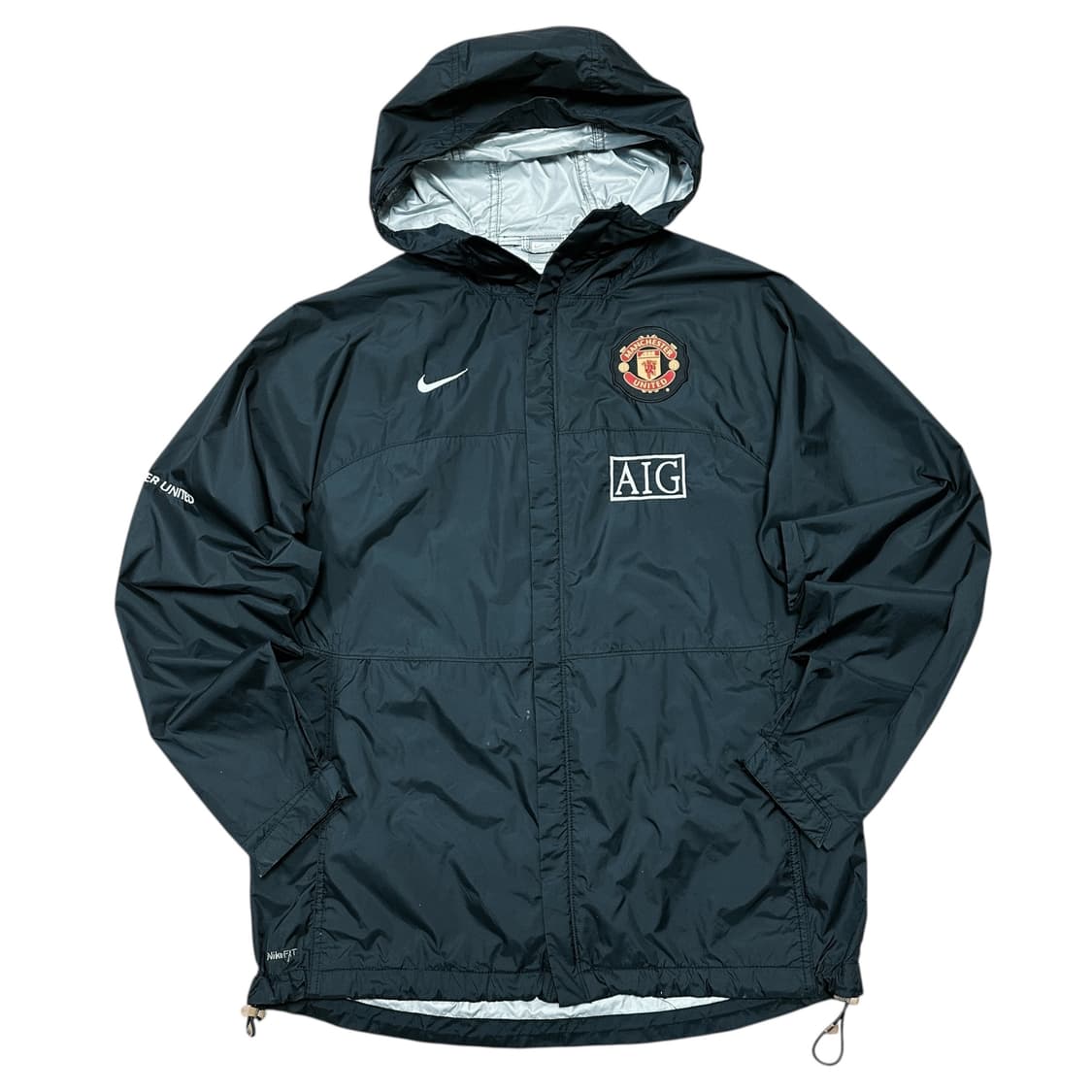 ✨ (바배) 나이키 08-09 맨유 AIG 블랙 바람막이  상품이미지1