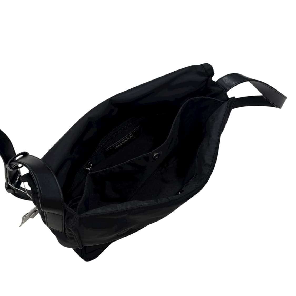 널디 엔디와이 플러피 크로스백 가방 블랙 상품이미지3