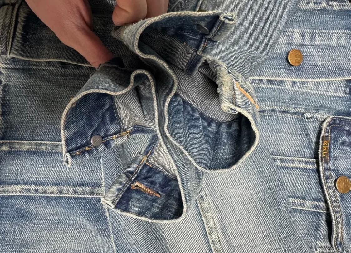 더블알엘 lot271 리랜드 데님자켓 xl 상품이미지3