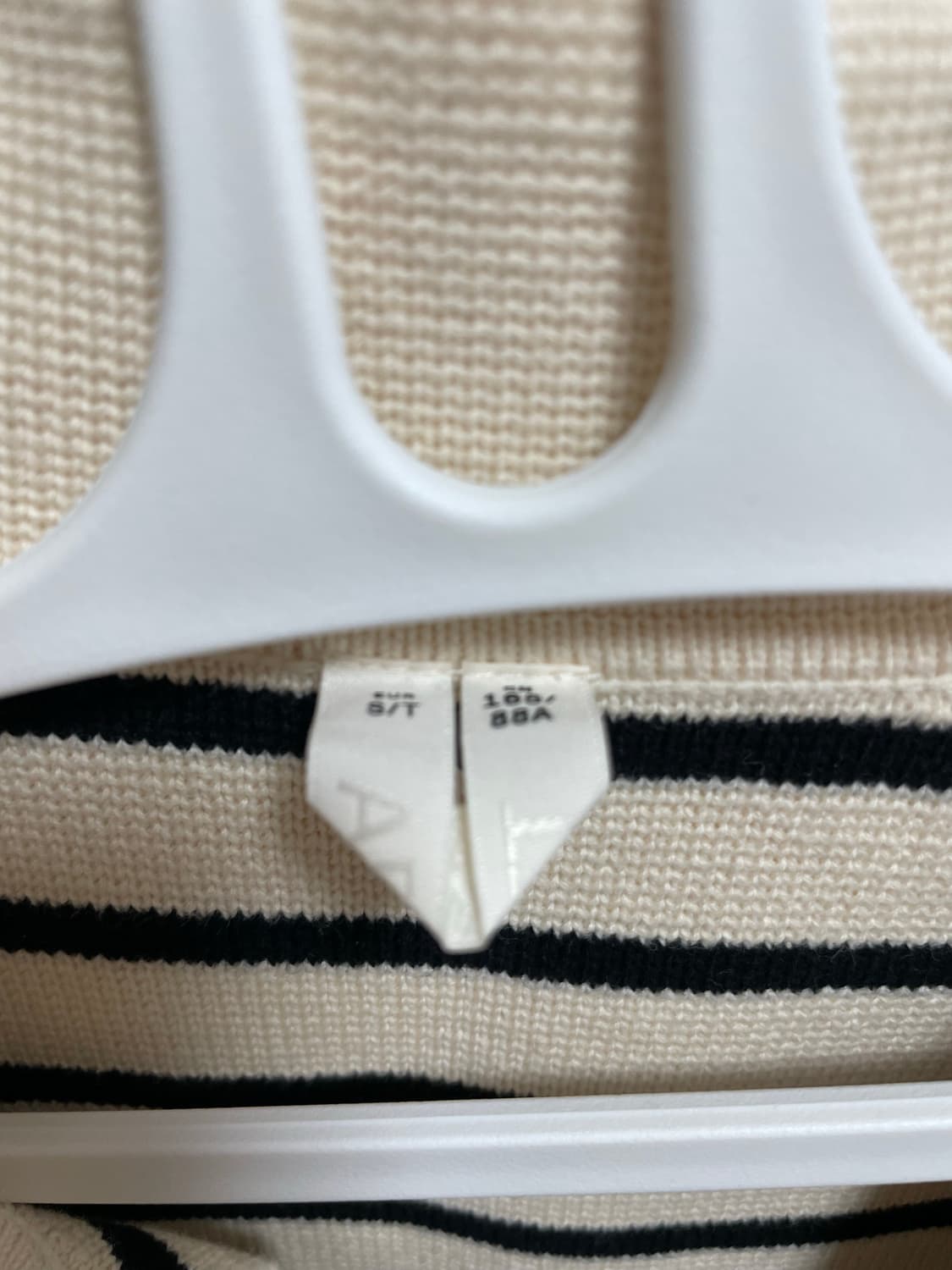 아르켓 스트라이츠 코튼 점퍼 니트 스몰 상품이미지2