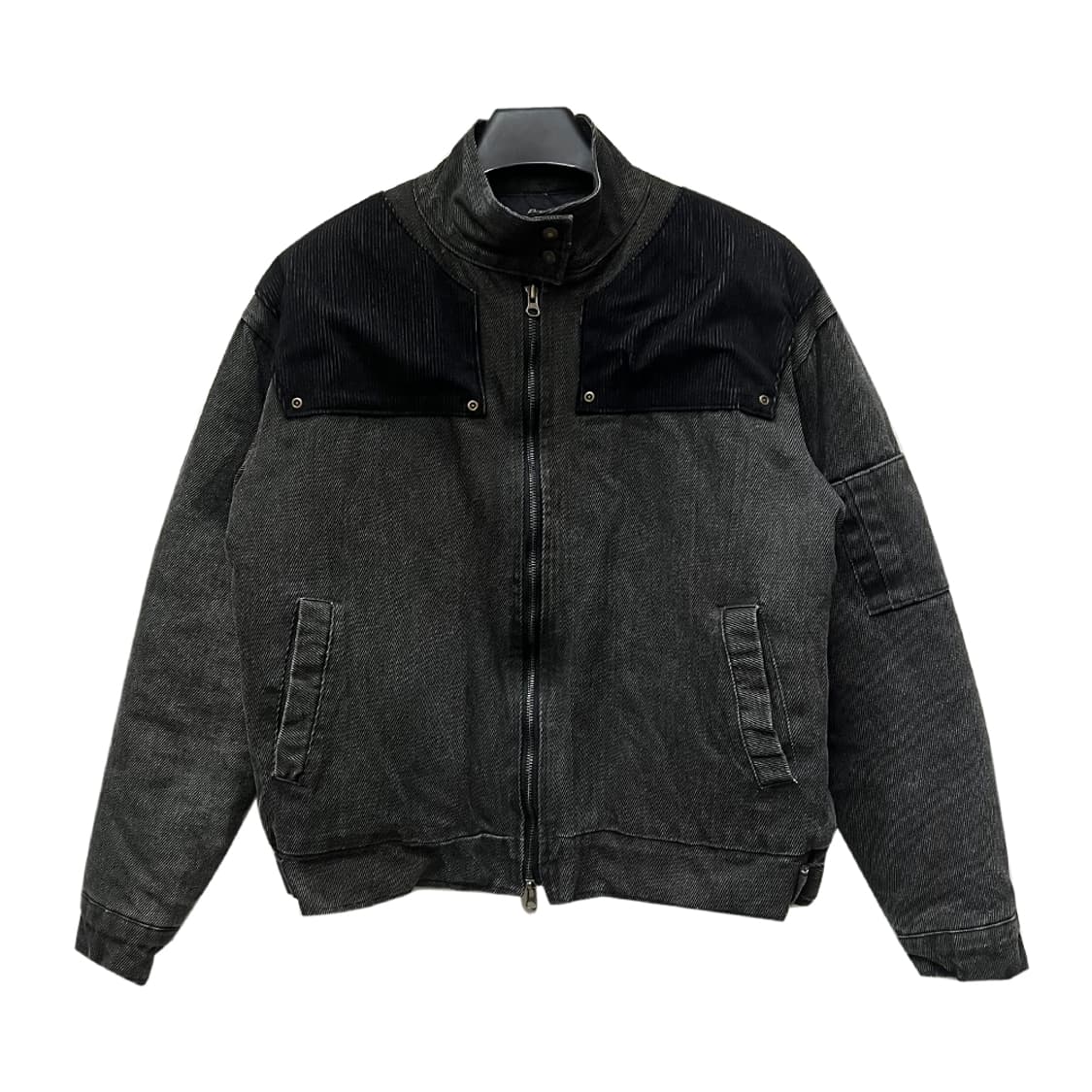 VTG 바이 어텐션 투웨이 숏 봄버 라이더 자켓 FREE 상품이미지1