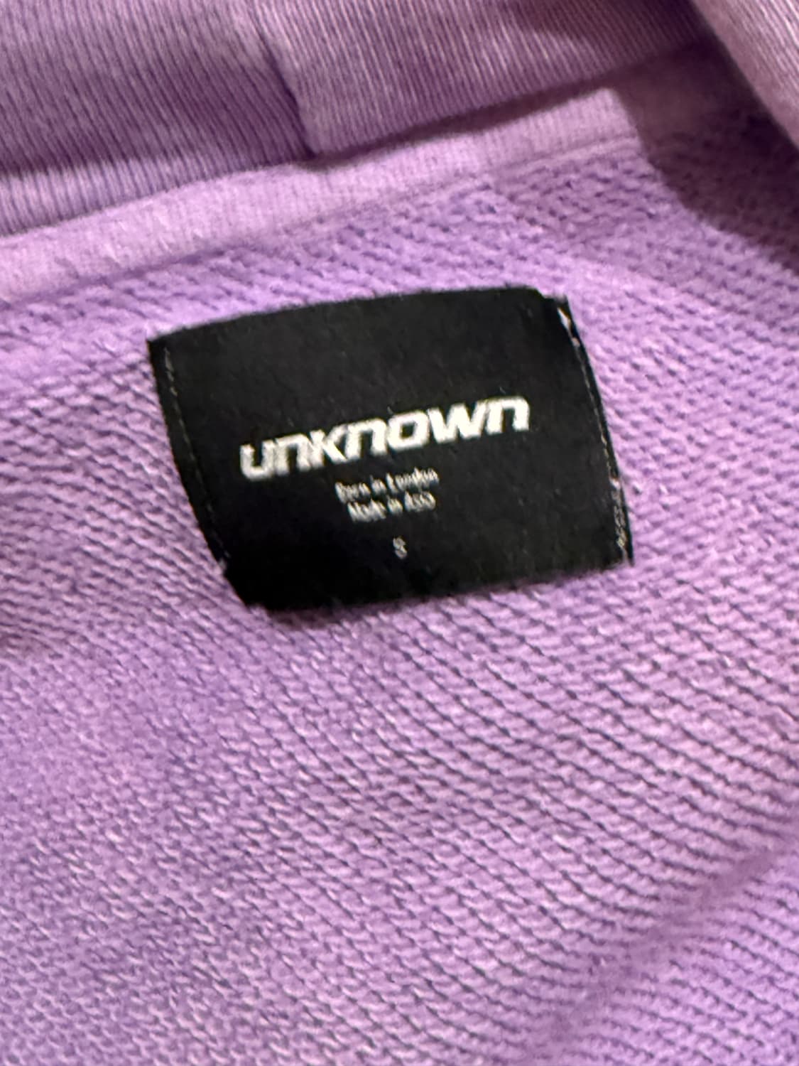 일본에서 구매한 언노운입니다 사이즈 s 상품이미지1