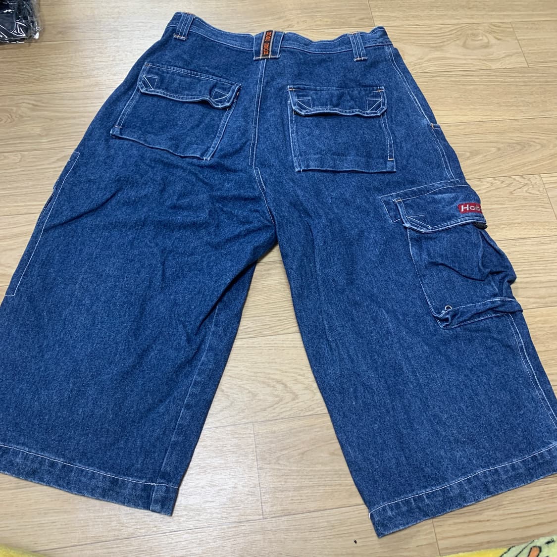 32)Hobo denim 호보 와이드 카고 반바지 상품이미지2