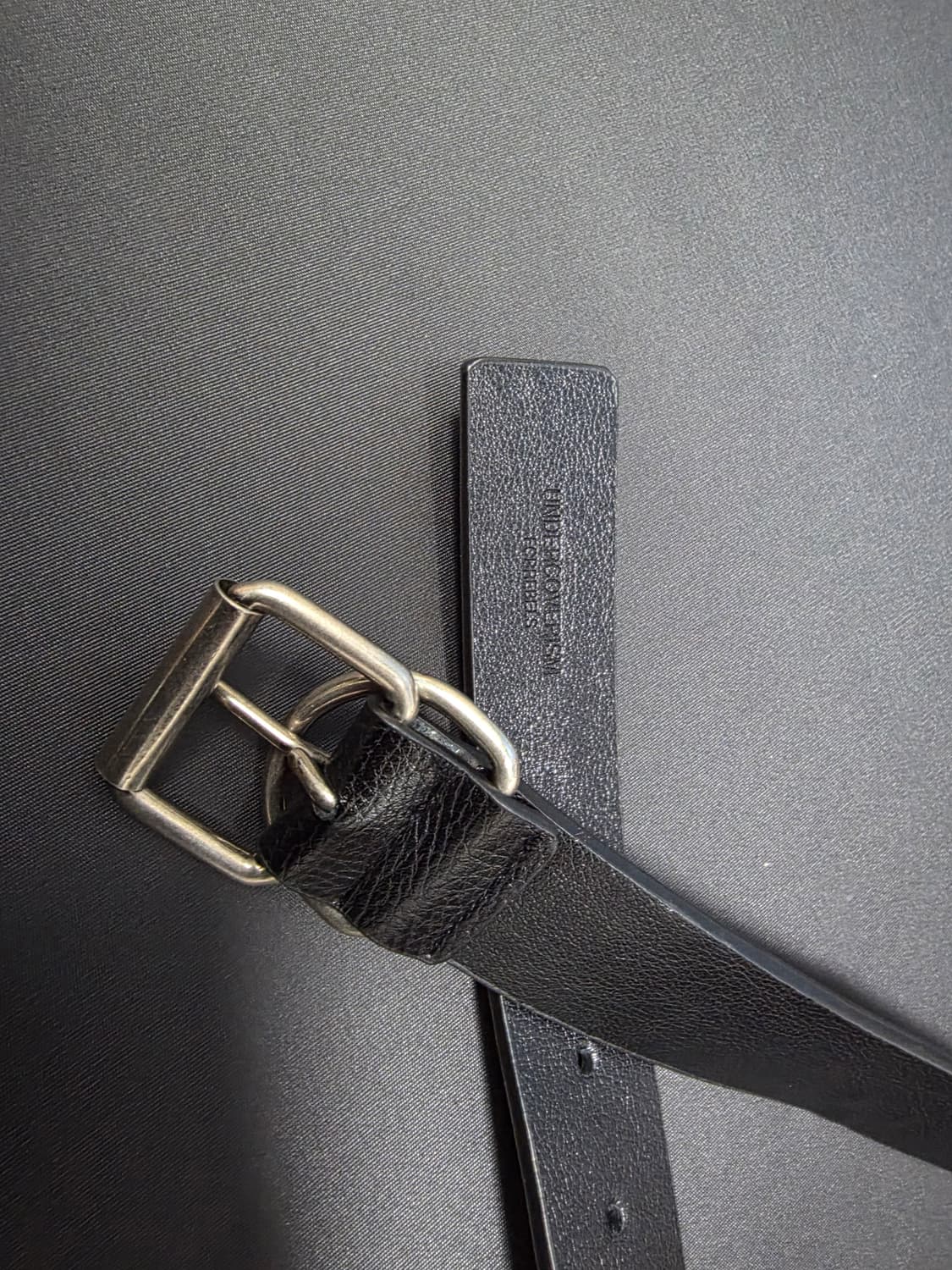 언더커버 마녀기 크로스 레더 벨트 언더커버리즘 고스 아카이브 상품이미지3