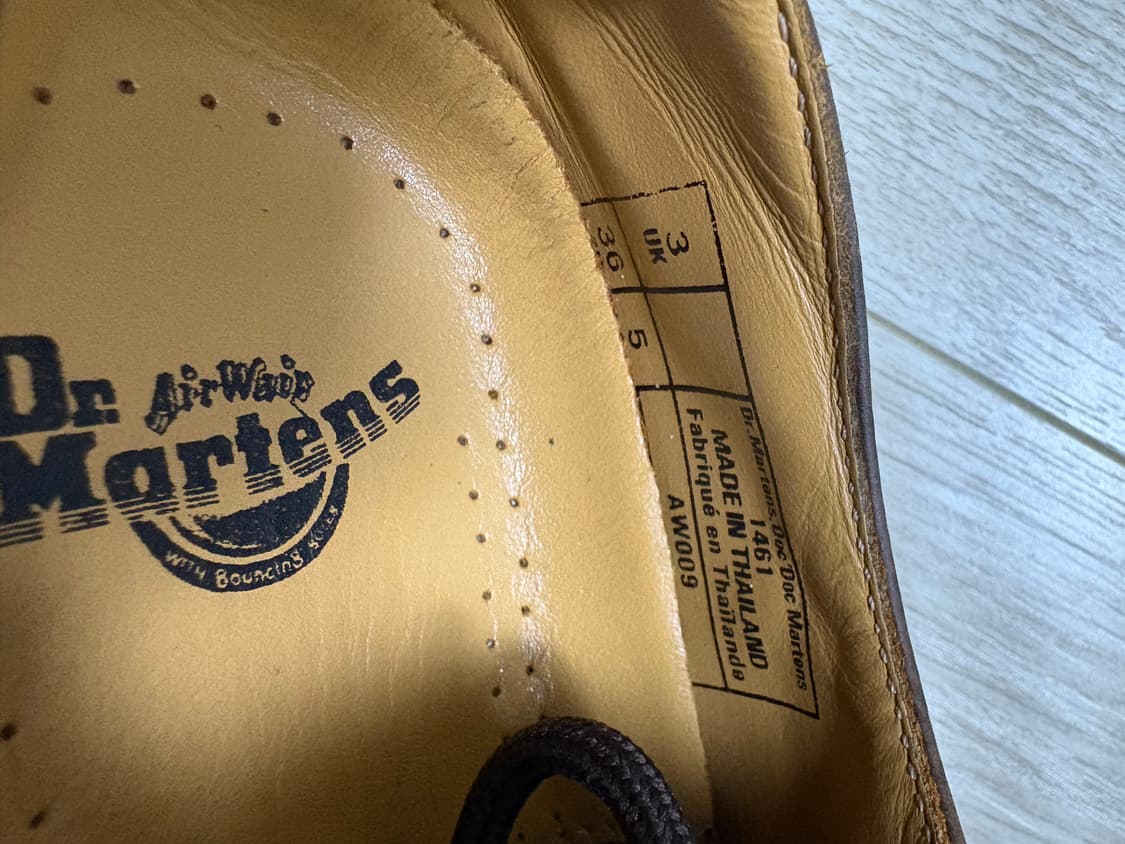 닥터마틴 1461 3홀 크레이지홀스 220 상품이미지7