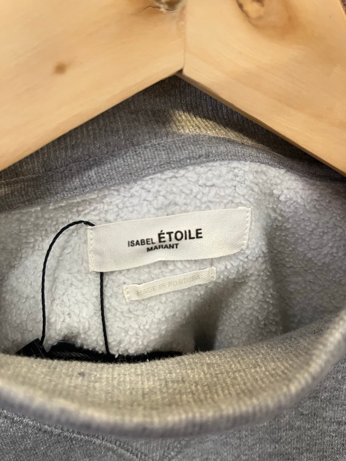 이자벨마랑 21FW 모비벨벳로고 기모 맨투맨 #csz628 상품이미지4