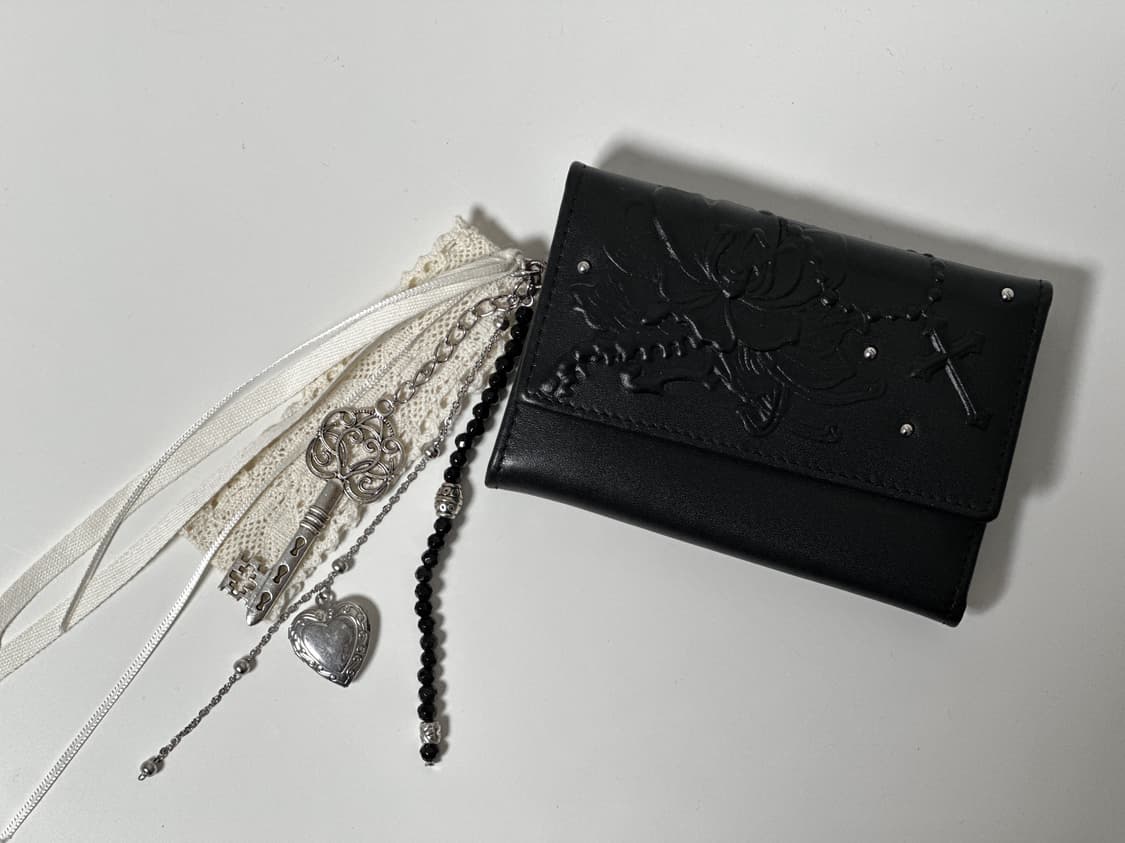 러프넥 Obsidia Keyring Wallet Black 상품이미지1