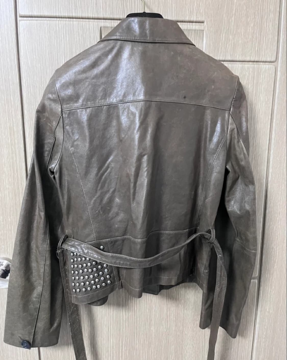 Vintage leather jk 상품이미지3