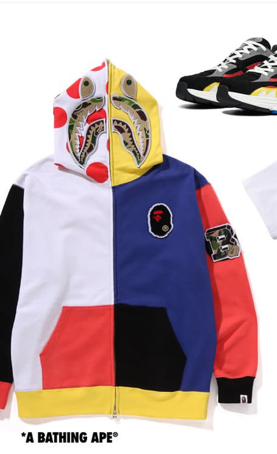 베이프 후드집업 xL 상품이미지1