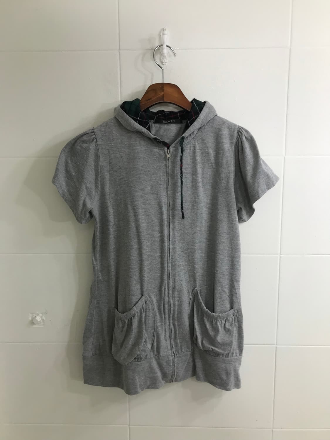 데일리 히피모리 너드 하구미 아가일 코위찬 코디세트 상품이미지6