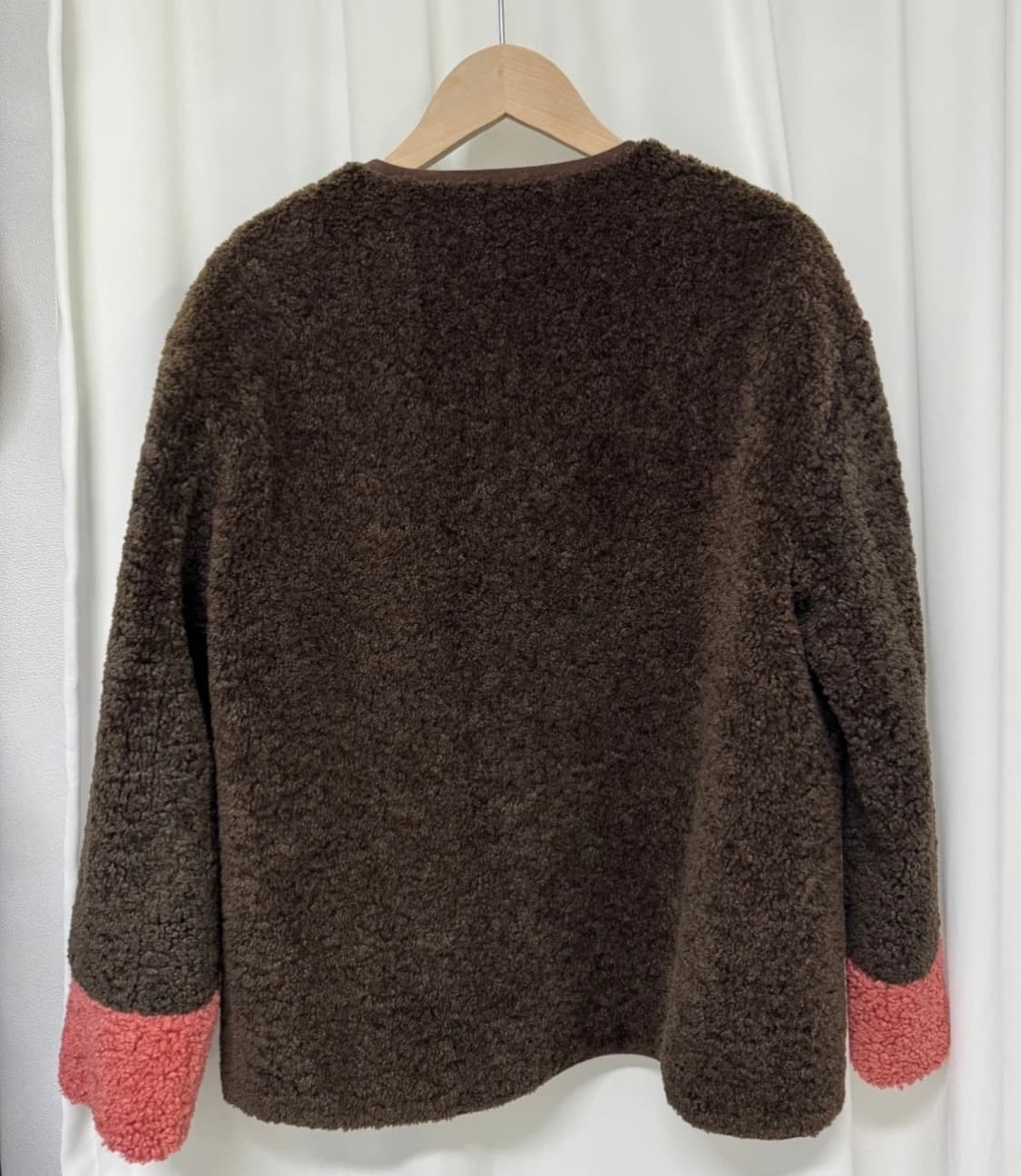 NICE CLAUP 뽀글이 양털 자켓 상품이미지5