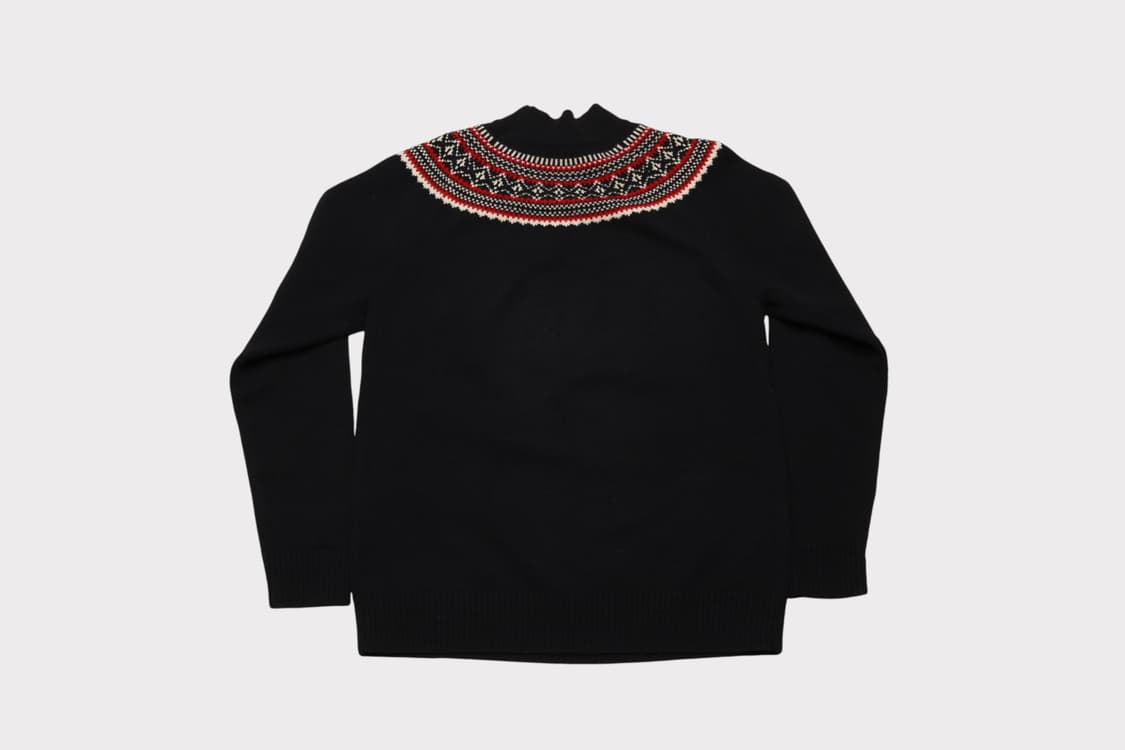 [L] 유니클로 x JW앤더슨 페어아일 울 모크넥 니트 상품이미지4