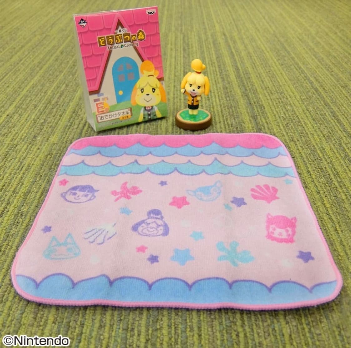 (미개봉) 동물의숲 이치방쿠지 핸드타올 여울 모동숲 제일복권 상품이미지5