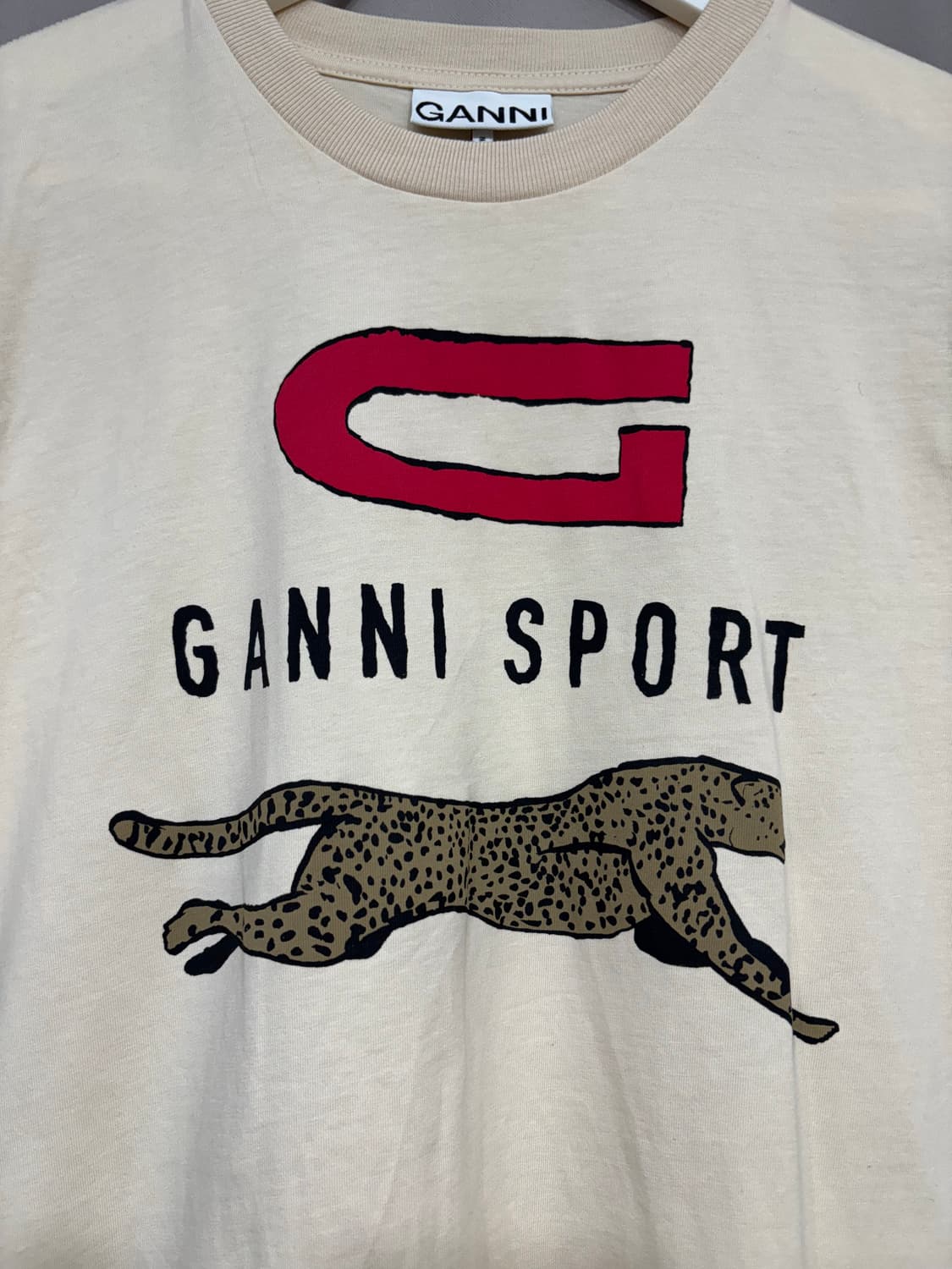 GANNI 가니 여성 반팔 티셔츠 M 상품이미지4