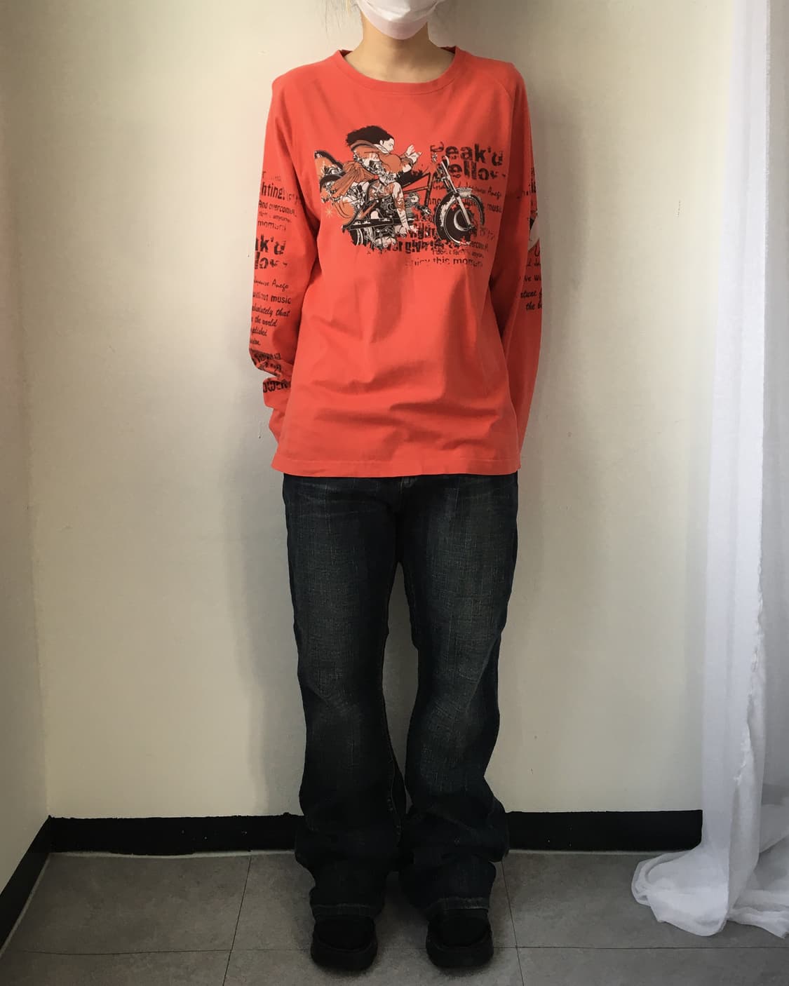 Back pocket point denim pants 상품이미지5