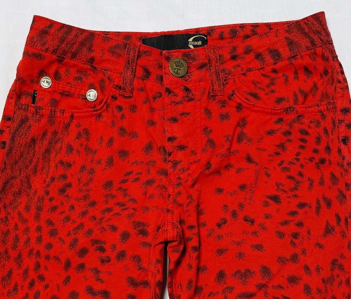 [정품] 저스트 카발리(Just Cavalli) 레오파드 스키니 팬츠 상품이미지3