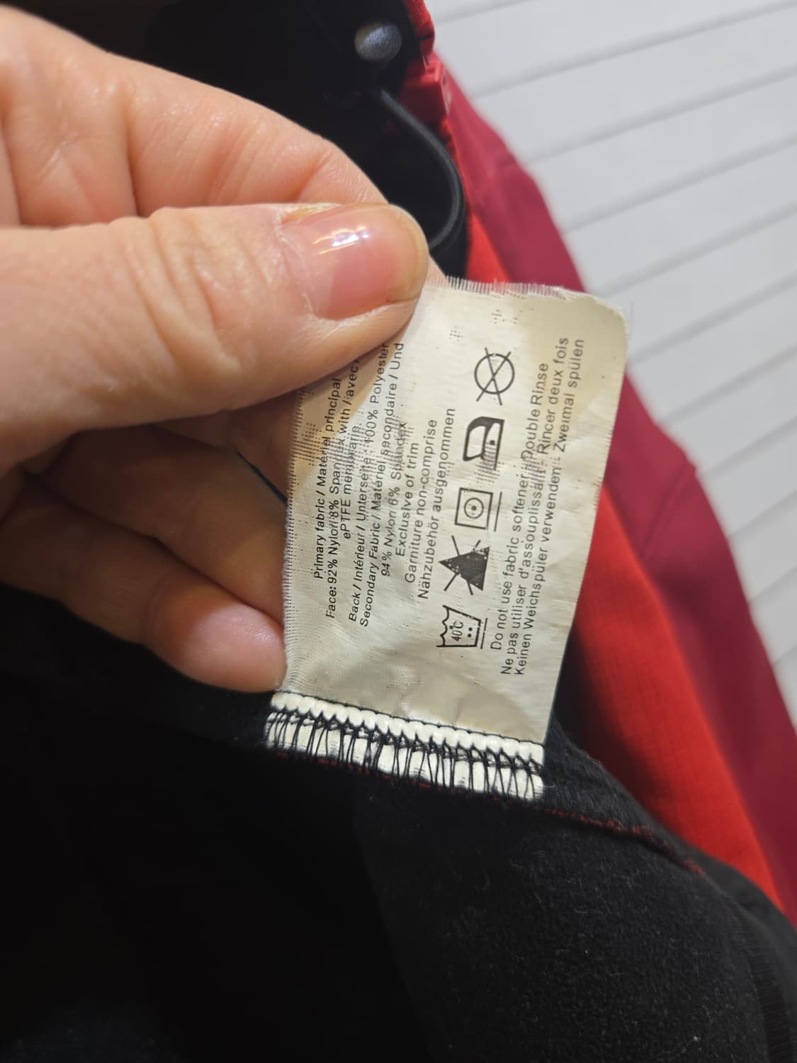 아크테릭스 시그마 SV 레드 후드 소프트쉘 자켓 상품이미지8