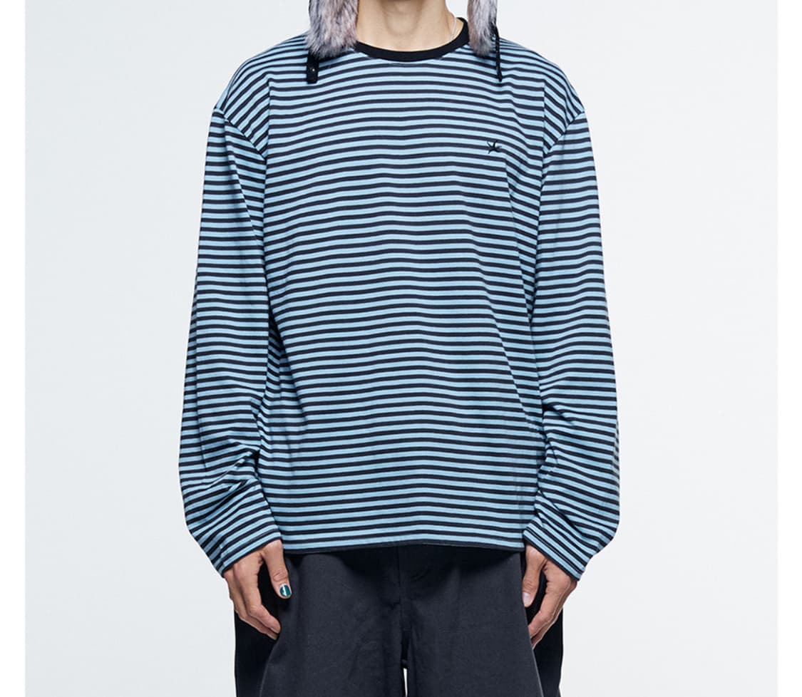 더콜디스트모먼트 스트라이프 롱슬리브 상품이미지4