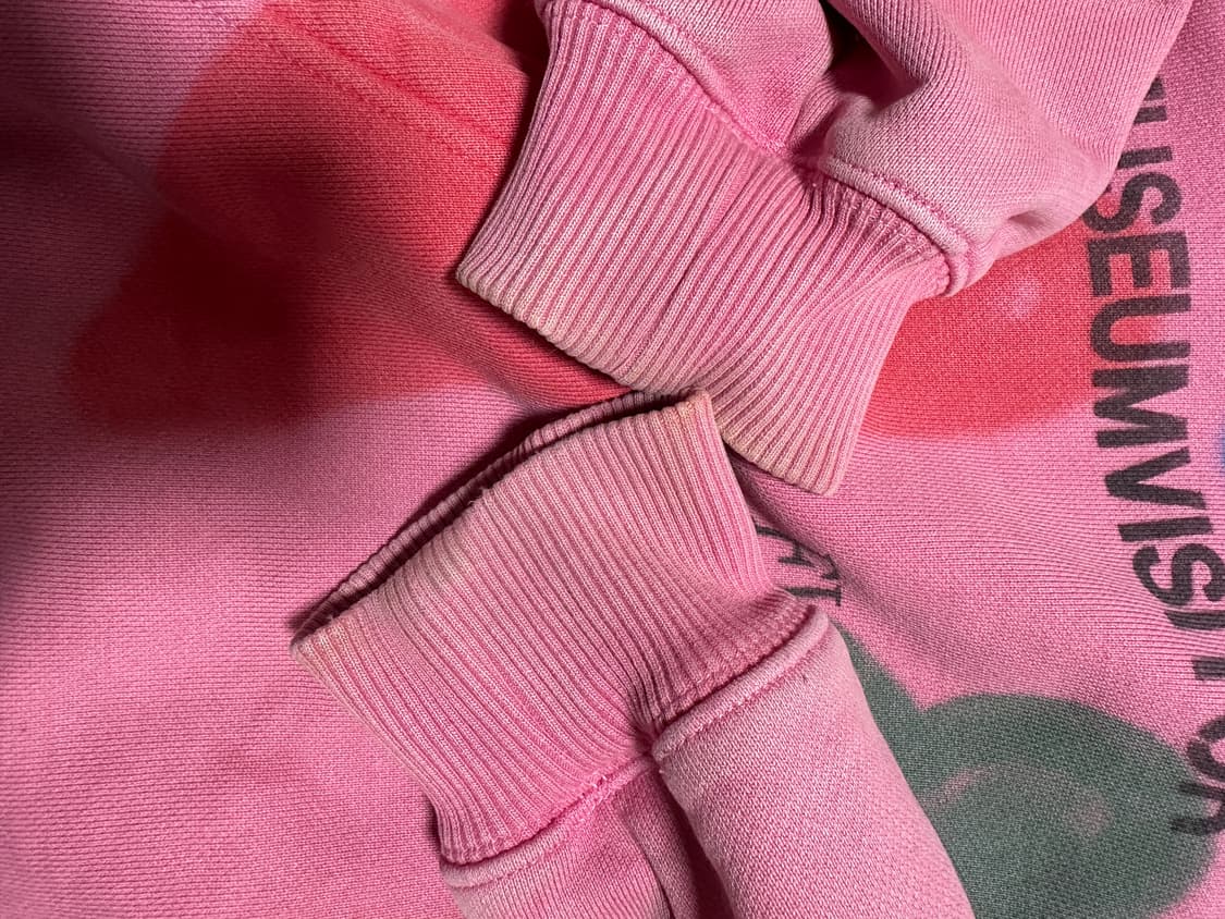 더뮤지엄비지터 스프레이 후드티 상품이미지4