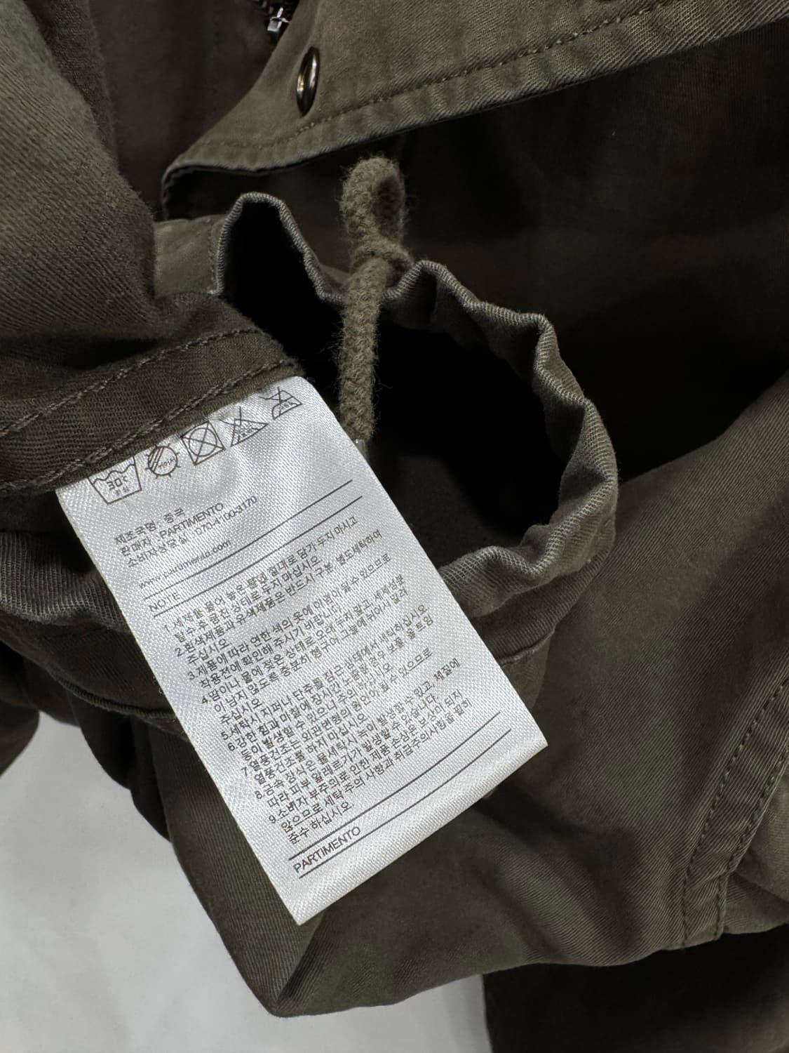 파르티멘토 야상 자켓 상품이미지5