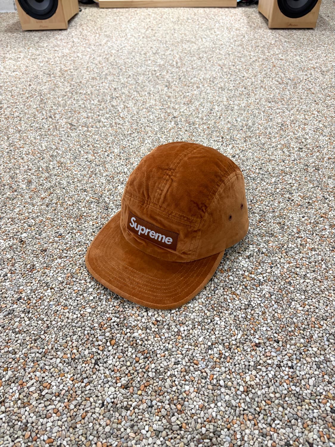 20FW 슈프림 벨벳 캠프 캡 상품이미지2