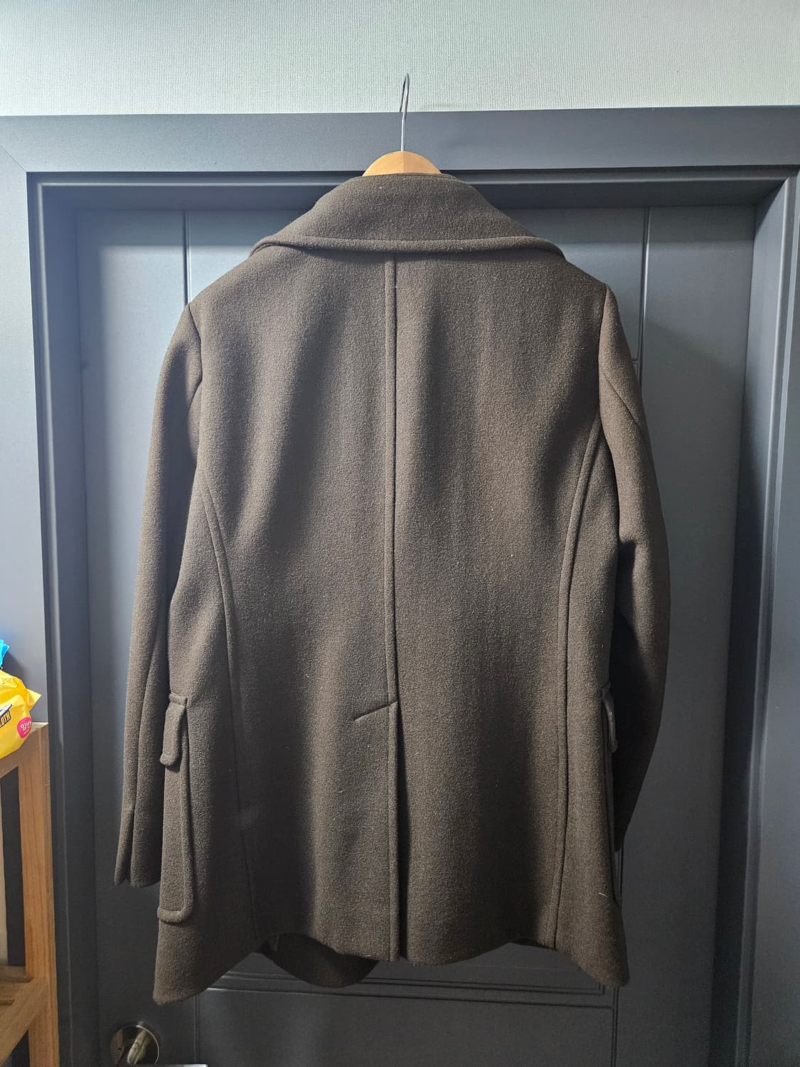 유니클로 +J 울블렌드 피코트 상품이미지2