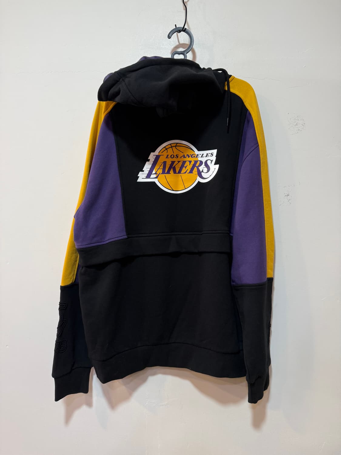 NBA 레이커스 컬러블록 후드티 L 상품이미지3