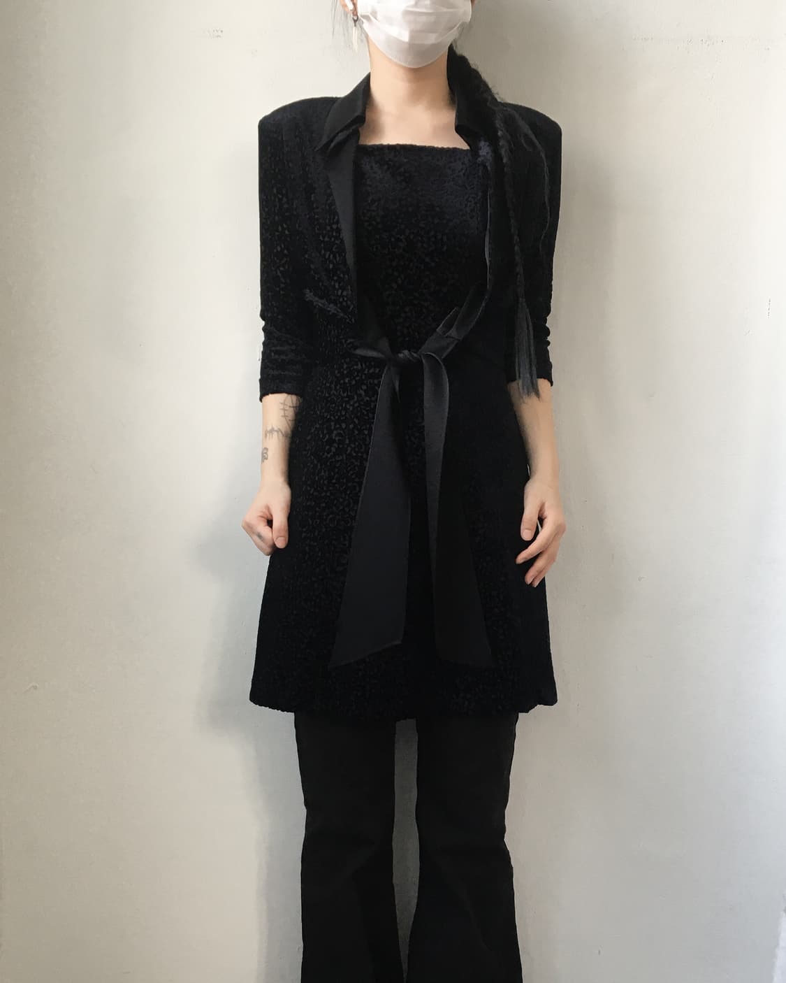 Velvet pattern set up 상품이미지1