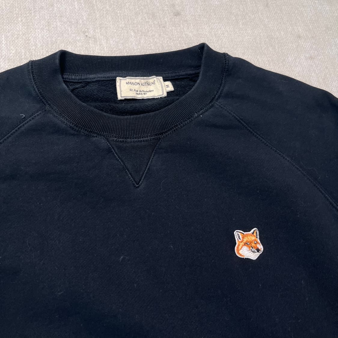 100 메종키츠네 폭스헤드 맨투맨 상품이미지2