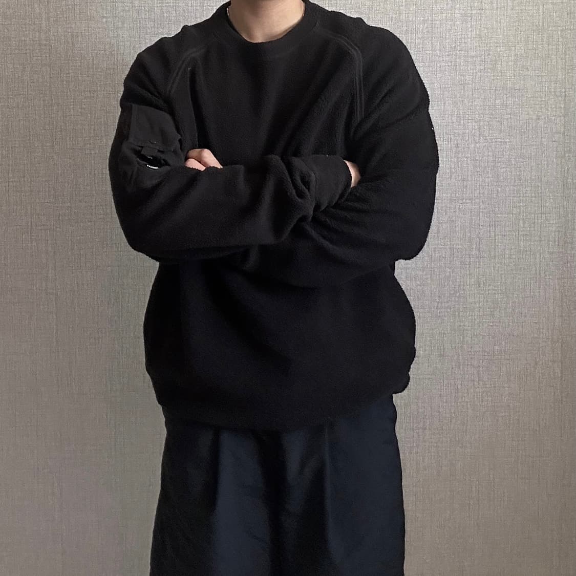 C.P. company 20FW 렌즈와펜 플리스 맨투맨 상품이미지4