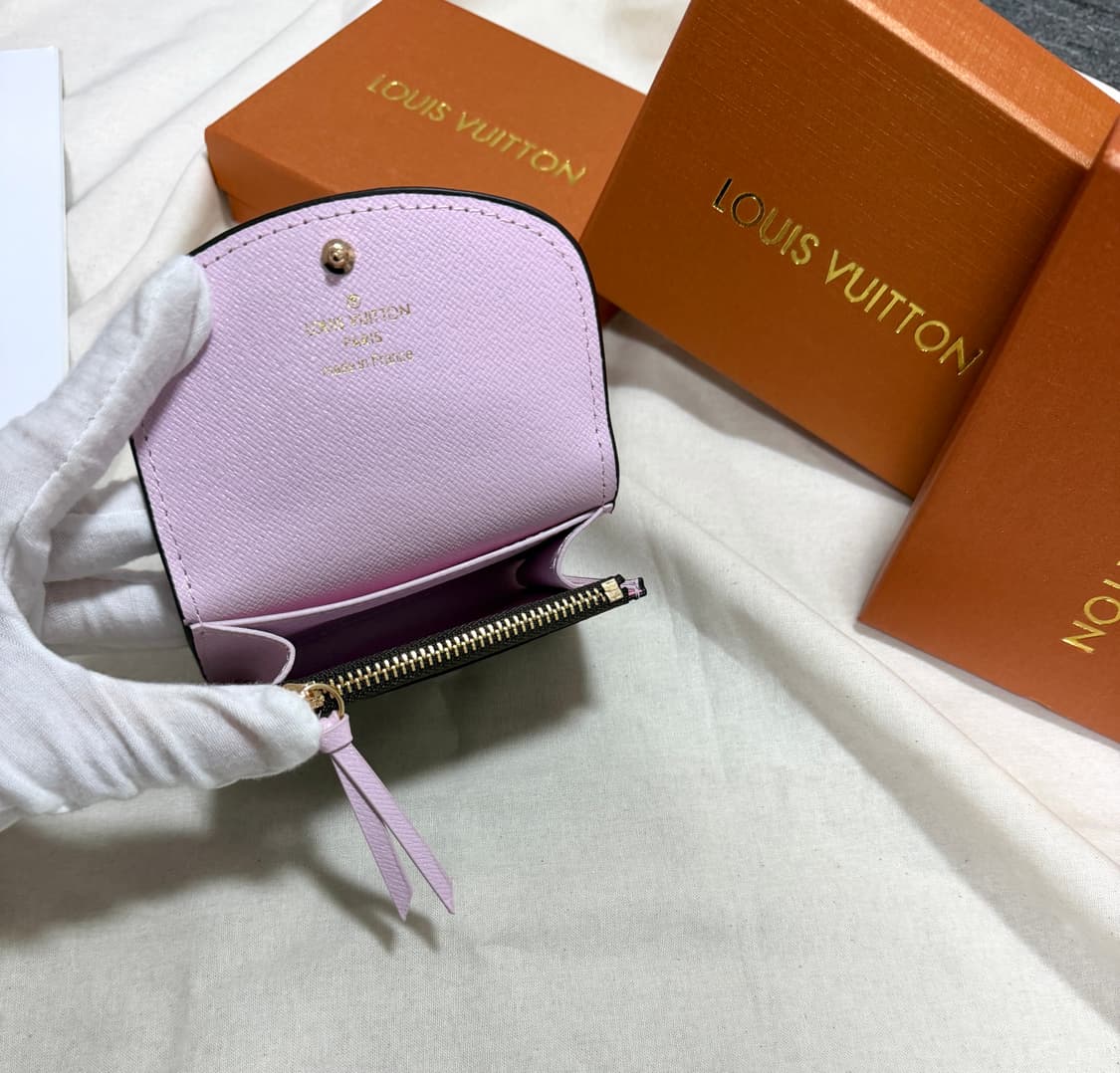루이비통 모노그램 로잘리 코인퍼스 카드지갑 핑크  상품이미지7