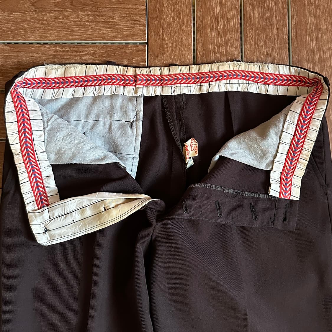 80’s Slupianka poland dress work pants 상품이미지7