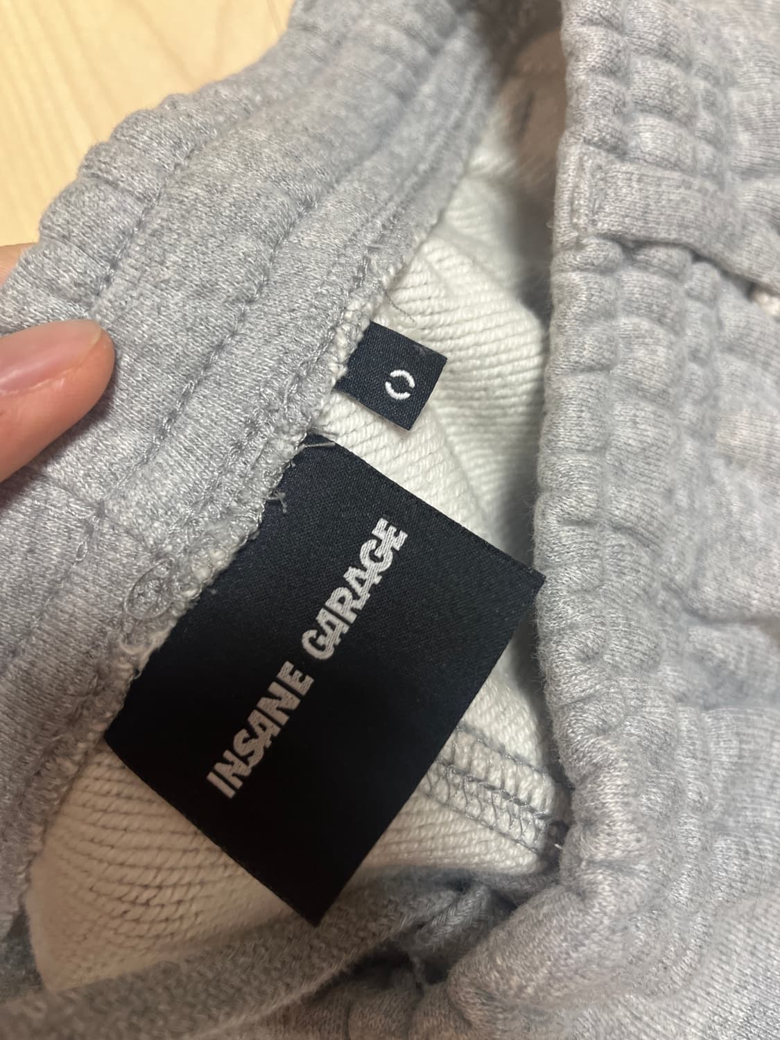 인세인개러지 스웻팬츠 그레이 0 상품이미지8