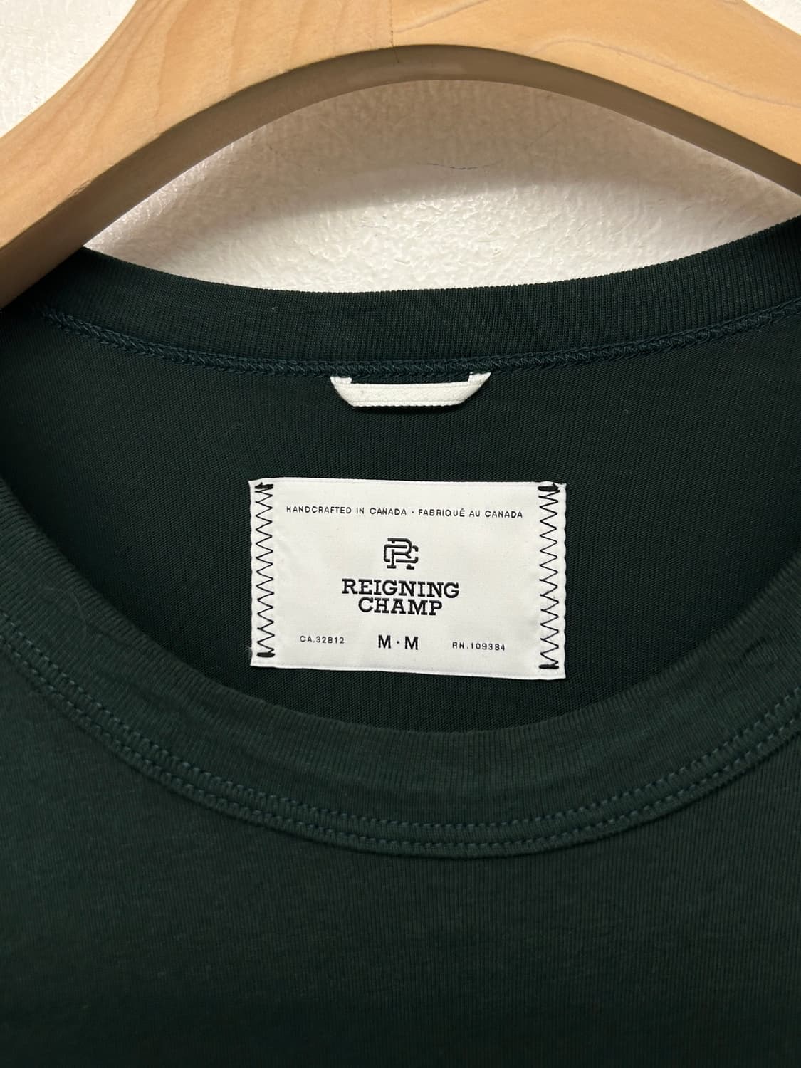 REIGNING CHAMP 레이닝챔프 피마 코튼 반팔 티셔츠 상품이미지4