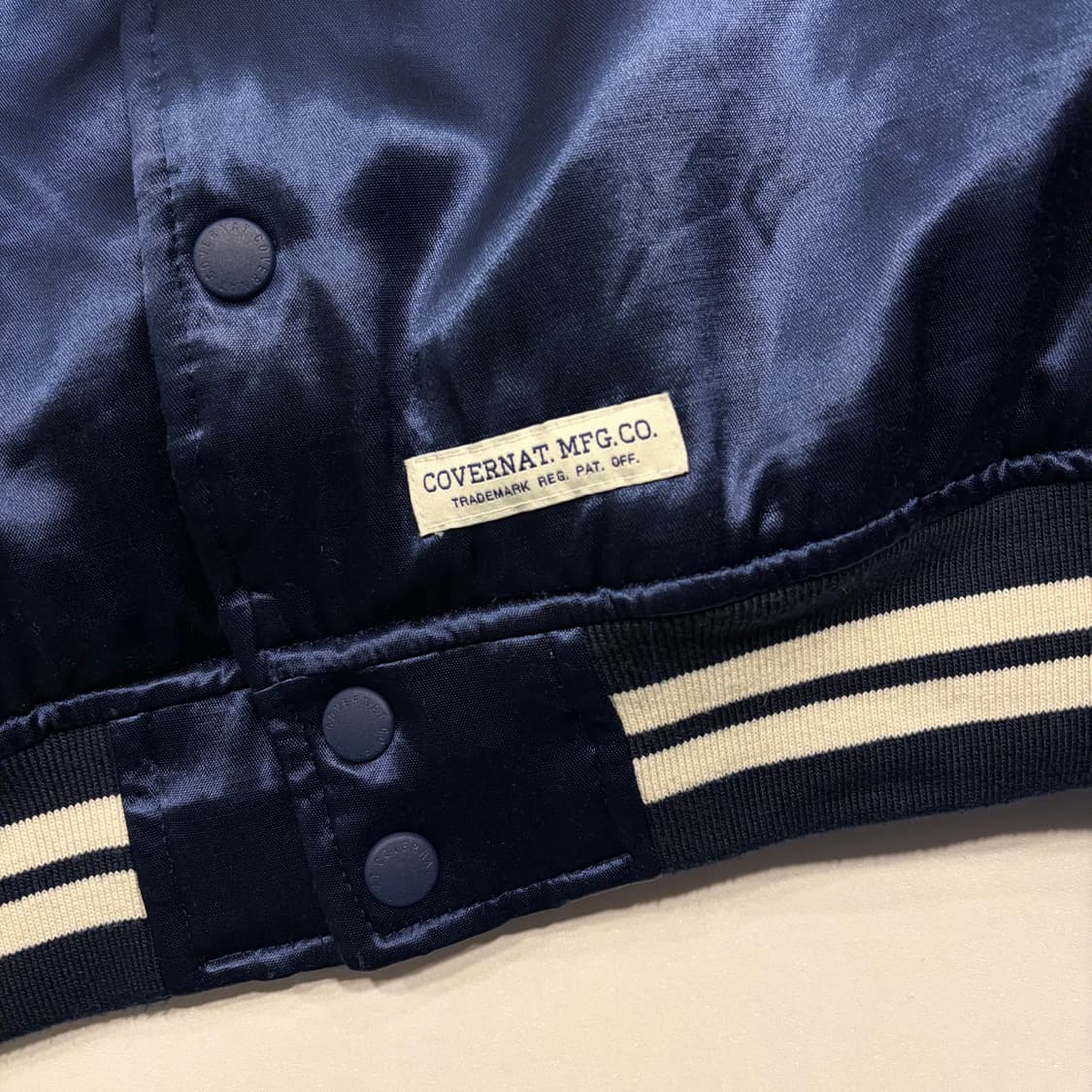 [XL] 16s 커버낫 폴리 스타디움 블루종 집업 자켓 C232 상품이미지5