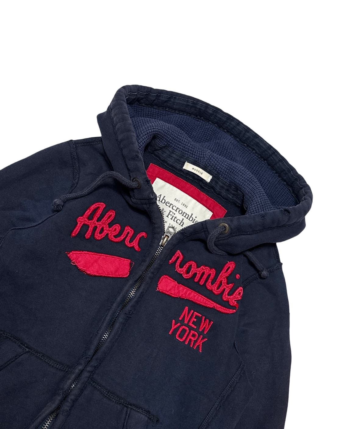 아베크롬비 다크네이비 후드집업 상품이미지3