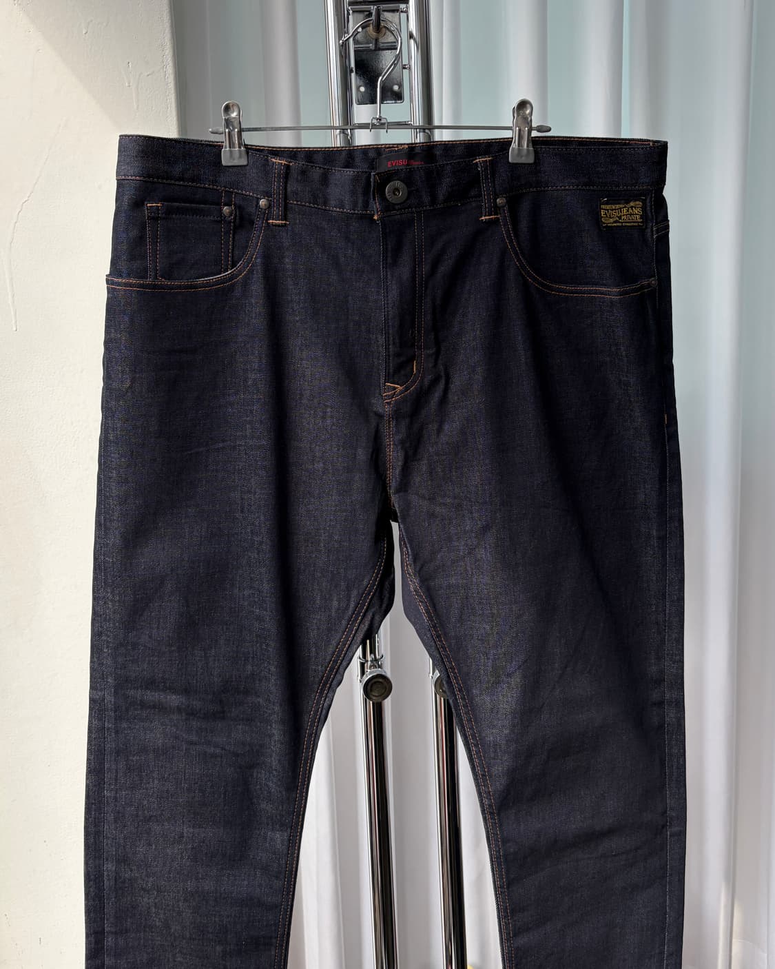 (새상품)[38인치]에비수 Evisu No.5 baggy 데님 팬츠 상품이미지4